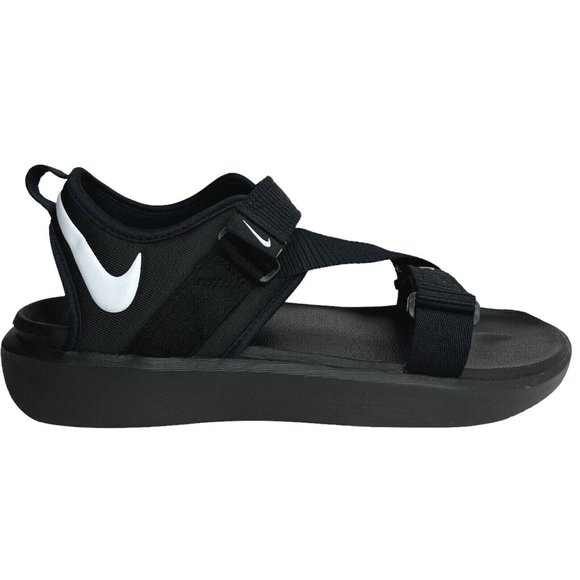 Nike Mens Vista Casual Sandals Size 12 Black White Lightweight & Comfortable - Picture 14 of 14